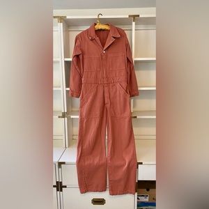 Big Bud Press long sleeve jumpsuit Clay small